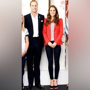 Zara Red Blazer ASO Kate Middleton